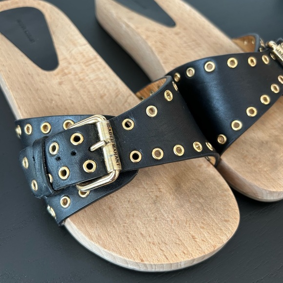 Isabel Marant Jaso Slip-On Sandals - Picture 4 of 8